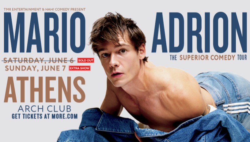 MARIO ADRION - THE SUPERIOR COMEDY TOUR - ATHENS