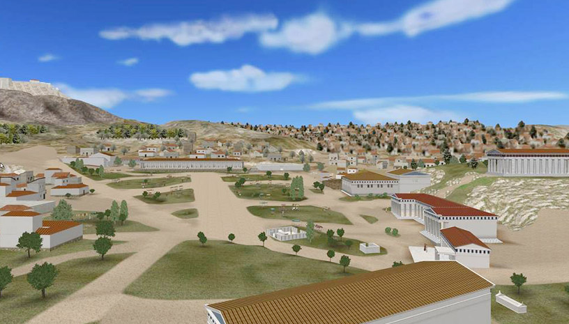 Διαδραστική Περιήγηση στην Αρχαία Αγορά των Αθηνών