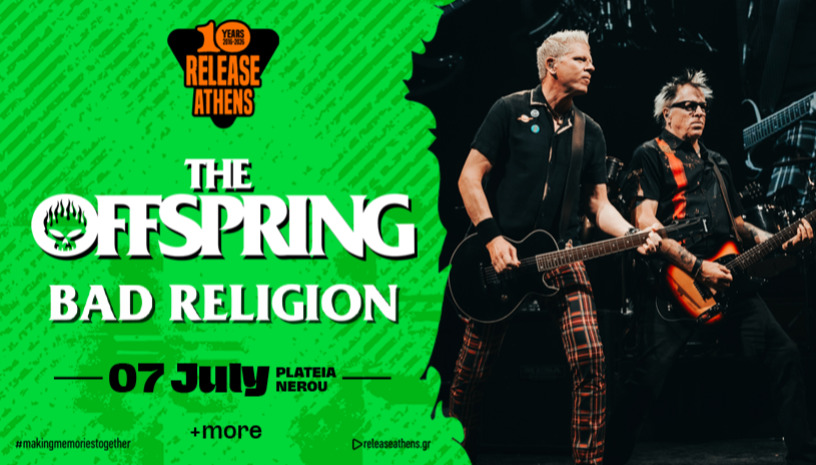 Release Athens 2026 / The Offspring / Bad Religion