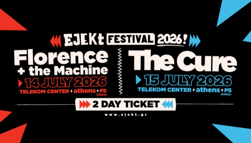 EJEKT FESTIVAL 2026 | 2 DAY TICKET | FLORENCE + THE MACHINE & THE CURE