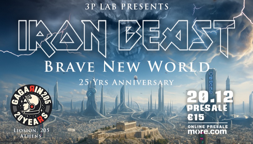 Iron Beast "Brave New World" live στο Gagarin